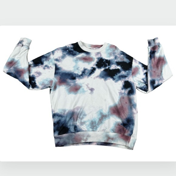 Zanerobe Other - ZANEROBE Atticus LIMITED EDITION Crew Sweat Tanzanite Tie Dye Sweatshirt Unisex